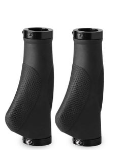 Buy Bike Handlebar Grips – Non-Slip Bike Handle Grip with Ergonomic Comfort Design for Bicycle Flat Handle Bar – Fit Mountain Bike, City Commuter Bikes(130mm)﻿ in Saudi Arabia