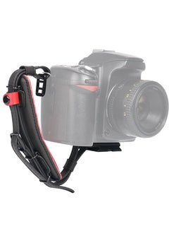 اشتري Universal Camera Wrist Hand Strap,Adjustable Leather Camera Hand Grip Strap,Photographers Camera Wristband for DSLR في الامارات