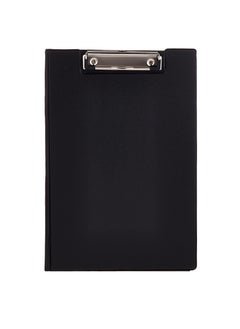 Buy Maxi Polypropylene Double Clipboard Foolscap Black in UAE