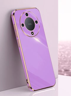 Buy Back Case Cover for Honor X9b 5G Back Cover | Gold Electroplating Chrome | Raised Edges | Super Soft-Touch | Bumper Back Case for Honor X9b 5G in Saudi Arabia