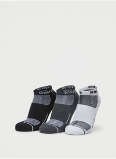 اشتري 3 Pack Logo Crew Socks في الامارات