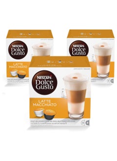 Buy Latte Macchiato Coffee Capsule 183.2grams Pack of 3 in UAE