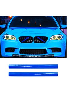 Buy 2pcs Grille Insert Trims Stripe, Compatible with M Sport V Barce Grill Insert Trim for Bmw F20 F30 G30, Grille Strips for Bmw Series 2 3 5 328i 535i (blue) in Saudi Arabia