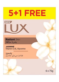 Buy Soap For Radiant Skin Jasmine Pack Of 6 75grams in Saudi Arabia