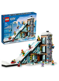 Buy LEGO 60366 My City Ski and Climbing Centre Building Toy Set (1045 Pieces) in Saudi Arabia