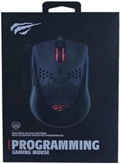 اشتري Generic MOUSE HAVIT MODEL: MS 1023 USB/GAMING/ 6400 dPI/BACKLIGHT / 7 MACRO PROGRAMMABLE KEY في مصر