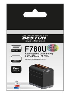 Buy Beston NP-F780U Battery with USB-C PD (32.6W) in Egypt