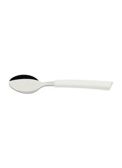 اشتري Brisa Stainless Steel Table Spoon with White Polypropylene Handle في الامارات