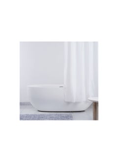 اشتري Essential Shower Liner 180x180cm White في الامارات