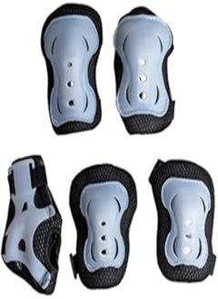 اشتري 023B Elbow And Knee Protection Set For Kids - Black في مصر