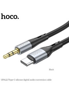 Buy UPA22 Type-c to 3.5MM Silicone AUX Digital Audio Conversion Cable in UAE