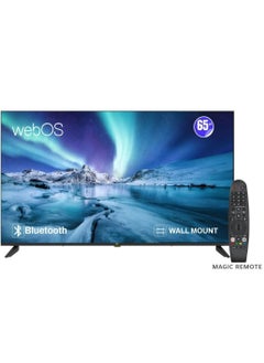 Buy MTC 65" LED Smart TV, UHD 4K, WebOS, Magic remote, 1.5 GB + 8GM, 60 HZ, Built-in Receiver, Free Wall Mount MT65UH430WOS in Saudi Arabia