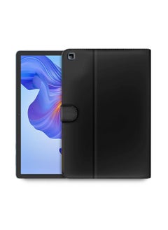 Buy High Quality Leather Smart Flip Case Cover With Magnetic Stand For Honor Pad X8 10.1 Inch 2022 / Pad X8 Lite 9.7 Inch 2022 Black in Saudi Arabia