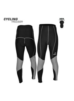 Buy Spall Men's Long Cycling Pants Trouser Bika Pants Tights Legging With 4D Sponge Padded in UAE