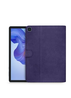 Buy PU Leather Magnetic Closure Flip Case Cover For Honor Pad X8/Honor Pad X8 Lite 2022 Purple in Saudi Arabia