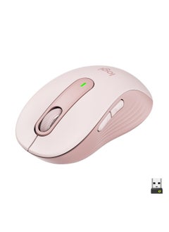 اشتري Signature M650 Wireless Mouse, For Small to Medium Sized Hands, Silent Clicks, 5 Buttons, Bluetooth, Multi-Device Compatibility, 400 DPI Nominal Value, 10m Range في السعودية