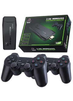 اشتري TV Game Console With 64G Card 10000 Games 2 Controllers With 1 Stick 1 HD Extension Cable في السعودية