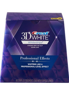 Buy 3D LUXE Whitestrips Professional Effects 40 strips in UAE