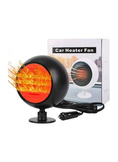 Buy Car Portable Heater Plugged into Cigarette Lighter Car Heater and Cooling Fan (Black) in Saudi Arabia