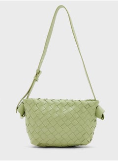 Buy Weave Handbag With Shoulder Strap in Saudi Arabia