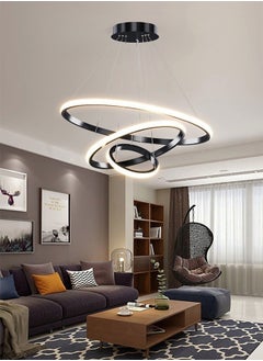 Buy Modern Pendant Lamps LED Rings Circle Ceiling Hanging Decoration Chandelier in Egypt