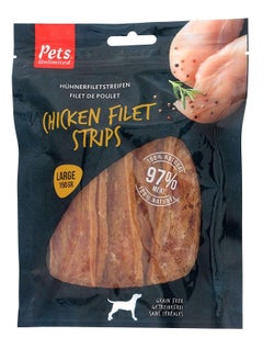 اشتري Chicken Filet Strips Large Dog Treats 150G في الامارات