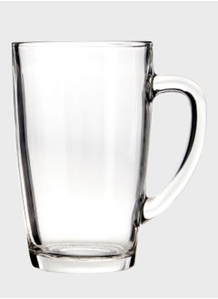 Buy Set Of 4 Tall Glass Mugs in UAE