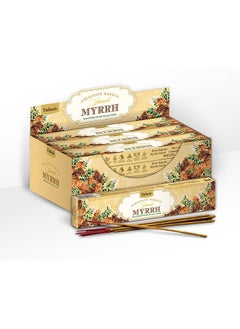 اشتري Sacred Myrrh  15g Masala Agarbathi Incense Pack of 12 في الامارات