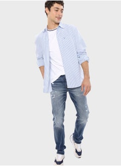 Buy Striped Regular Fit Shirt in Saudi Arabia