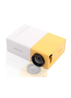 Buy YG300 Portable QVGA LED 400 Lumens Projector With Remote Control in Saudi Arabia