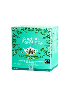 اشتري English Tea Shop Peppermint Fairtrade & Organic, 20 Sachet Tea Bags في الامارات