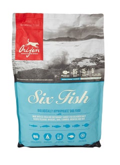 Buy Orijen Six Fish Dog Dry Food 11.4Kg in UAE