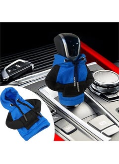 Buy Car Shift Gear Cover, Fashionable Sweater Hoodie Auto Shift Knob Cover, Soft & Comfortable, Universal Fit Automotive Gear Shift Knob Protector Cover in Saudi Arabia