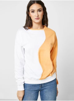 Buy Colorblock Sweatshirt in Saudi Arabia