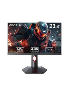 Buy 24 inch QHD Gaming Monitor 165Hz, 1ms, Nano IPS, 2K display, 100% sRGB, Adaptive Sync, Height/Tilt/Pivot Adjustment, HDMI, DisplayPort, 100*100mm VESA Compatible (23.8inch/165Hz/1440p) GP01 Black in UAE