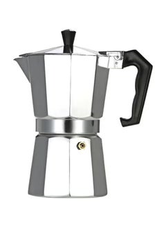 Buy Moka Pot Espresso Maker Silver/Black in Egypt