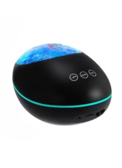 اشتري Galaxy Projector, 8 Lightening Modes Star Projector, Night Light With Bluetooth Speaker Timer For Kids, Sleeping Soothing Noise Sound Machine For Kids Living Room Bedroom, (Black) في السعودية