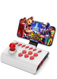 Buy Fighting Game Controller for iPhone iOS Android PC Stick Nintendo Switch/PS3/PS4 Arcade Rocker Gamepad with Turbo & Marco Emulators/Cloud/PS Remote Play/Steam in UAE