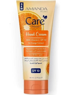Buy Amanda Milano Care Hand Cream With Vitamin C, SPF10 & Orange Extract 80Ml in Egypt