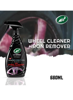 Buy Turtle Wax Pro Wheel Cleaner + Iron Remover 680ml - Rapid Decon for Pristine Wheels in Saudi Arabia