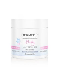 Buy Dermedic Linum Emolient Baby Ultra-Rich Moisturizing Butter - 225ml | Gentle Care for Delicate Baby Skin in UAE