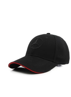 Buy Mercedes Benz Logo Embroidered Adjustable Baseball Caps for Men and Women Hat Travel Cap Car Racing Motor Hat in Saudi Arabia