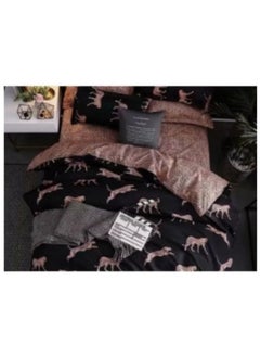 Buy 6-Piece Tiger Printed Comforter Set in Saudi Arabia