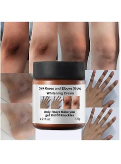 Buy Dark Knees and Elbows Strong Whitening Cream 120g Get Rid of Knuckles Easily in Just 7 Days Skin Whitening Improve Skin Tone Nourishing and Moisturizing Cream in UAE