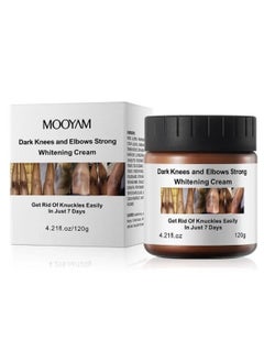 Buy Dark Knees and Elbows Strong Whitening Cream 120g Get Rid of Knuckles Easily in Just 7 Days Skin Whitening Improve Skin Tone Nourishing and Moisturizing Cream in UAE