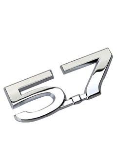 Buy 3D 5.7 Car Marks Emblem Badge For Toyota Land Cruiser in UAE