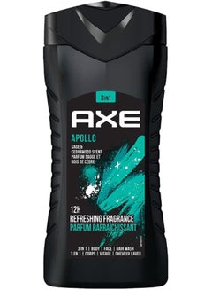 Buy Apollo 3 In 1 Body Face & Hair Wash for Men Long-Lasting Fragrance in Egypt