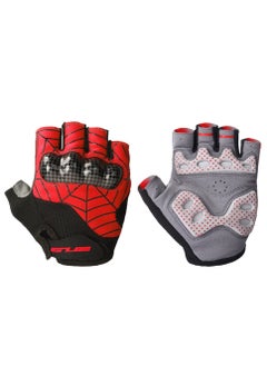 Buy ONE PAIR GUB S038 Bicycle Gloves Anti-collision Strengthening Glove for Outdoor Cycling Electric scooter(RED) in UAE