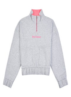 Buy Juicy Couture Quater Zip Hoodie in UAE