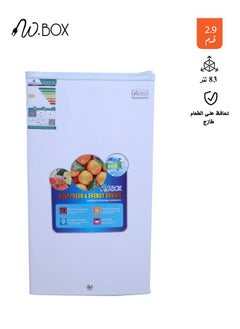 Buy Single Door Refrigerator - 2.9 Feet - 83 Liters - White - WBR90WH-W in Saudi Arabia